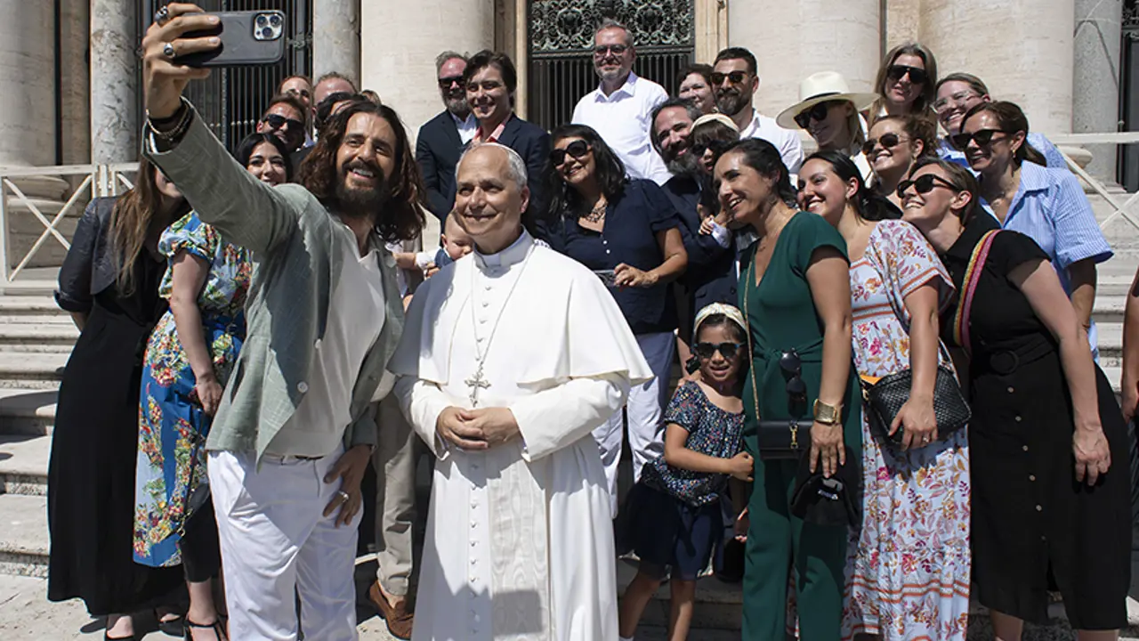 The Chosen Cast Meets Pope Ahead of Season 5 Premiere