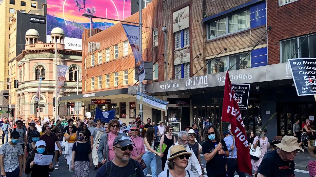 Palm Sunday Peace March returns to the streets