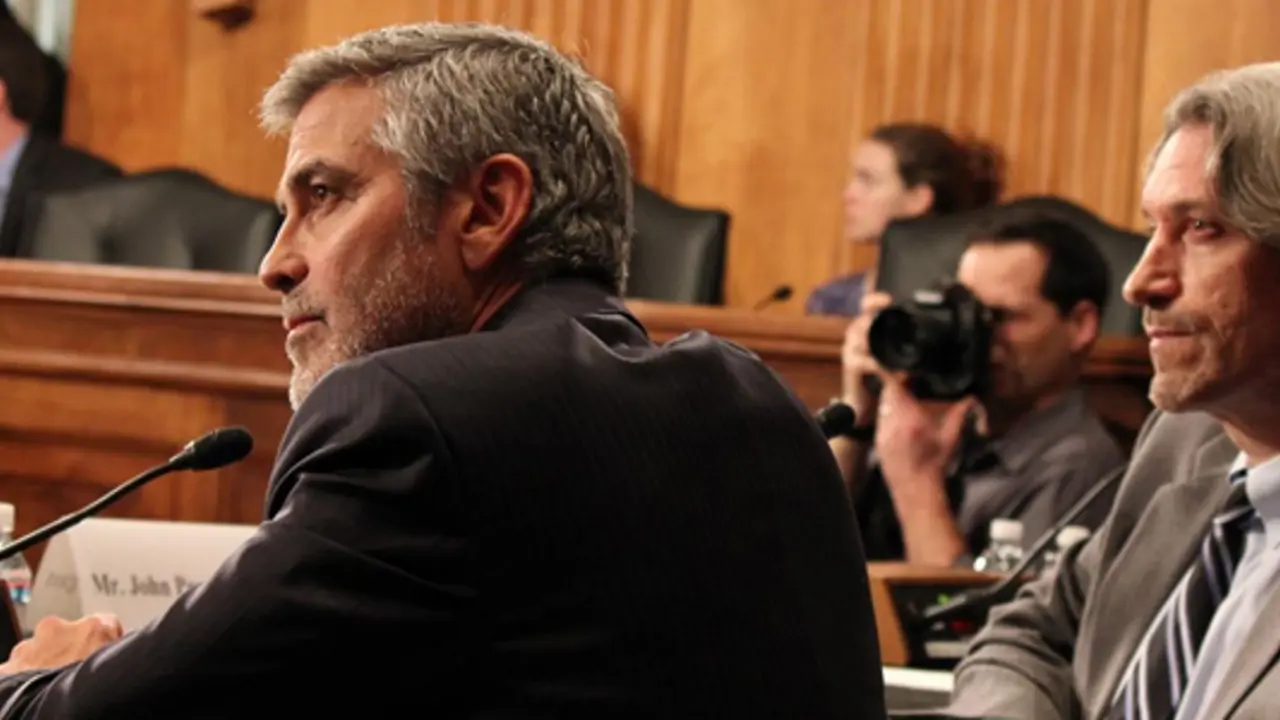 Clooney works to contribute something meaningful