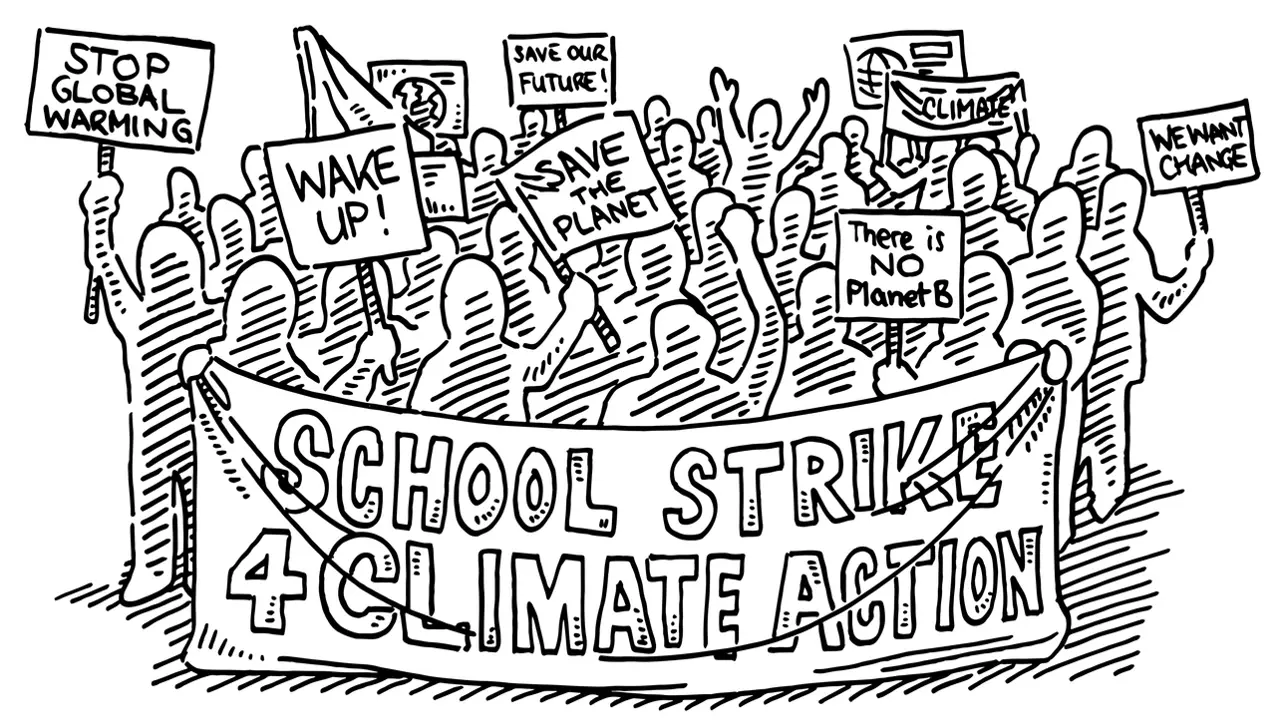 Not crying, calling: Young people’s appeal for us all to move to a better future.