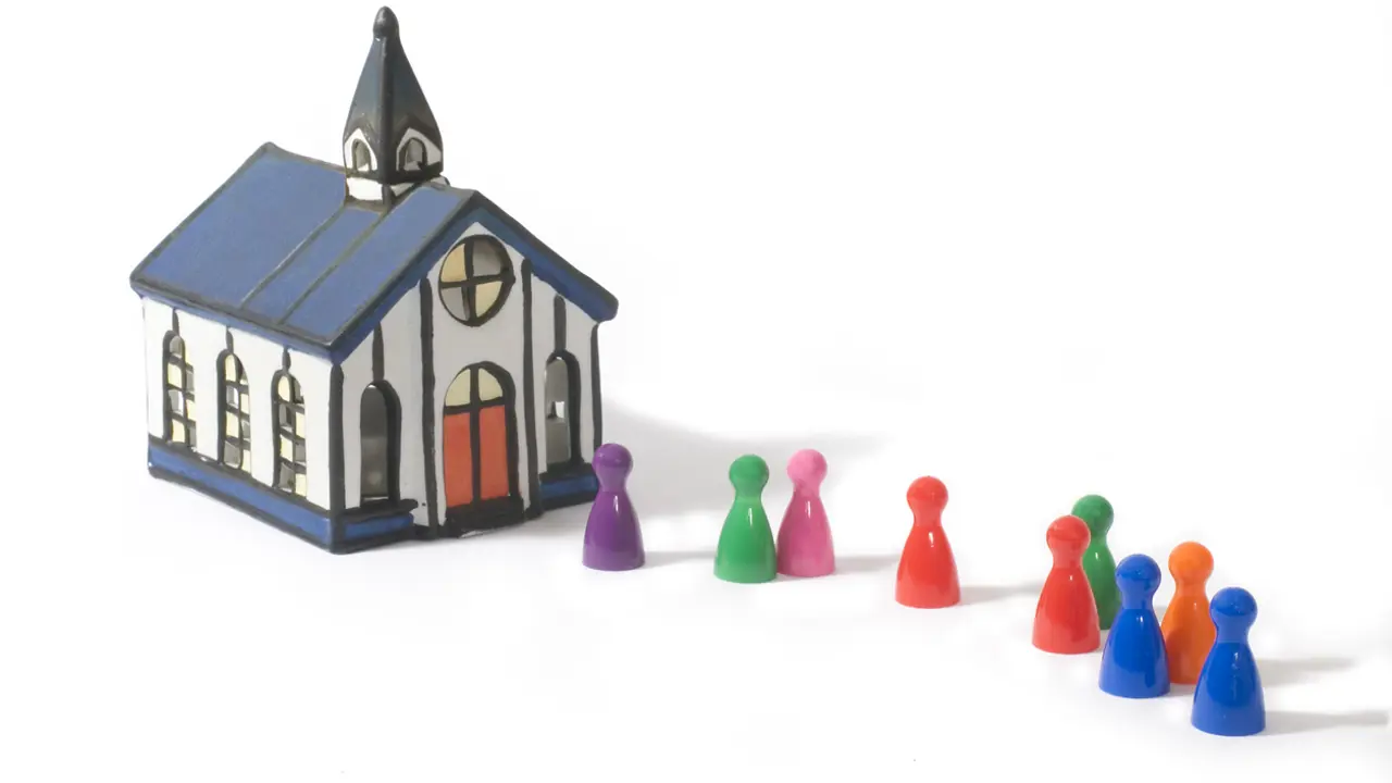 Nearly one in five church attendees go alone