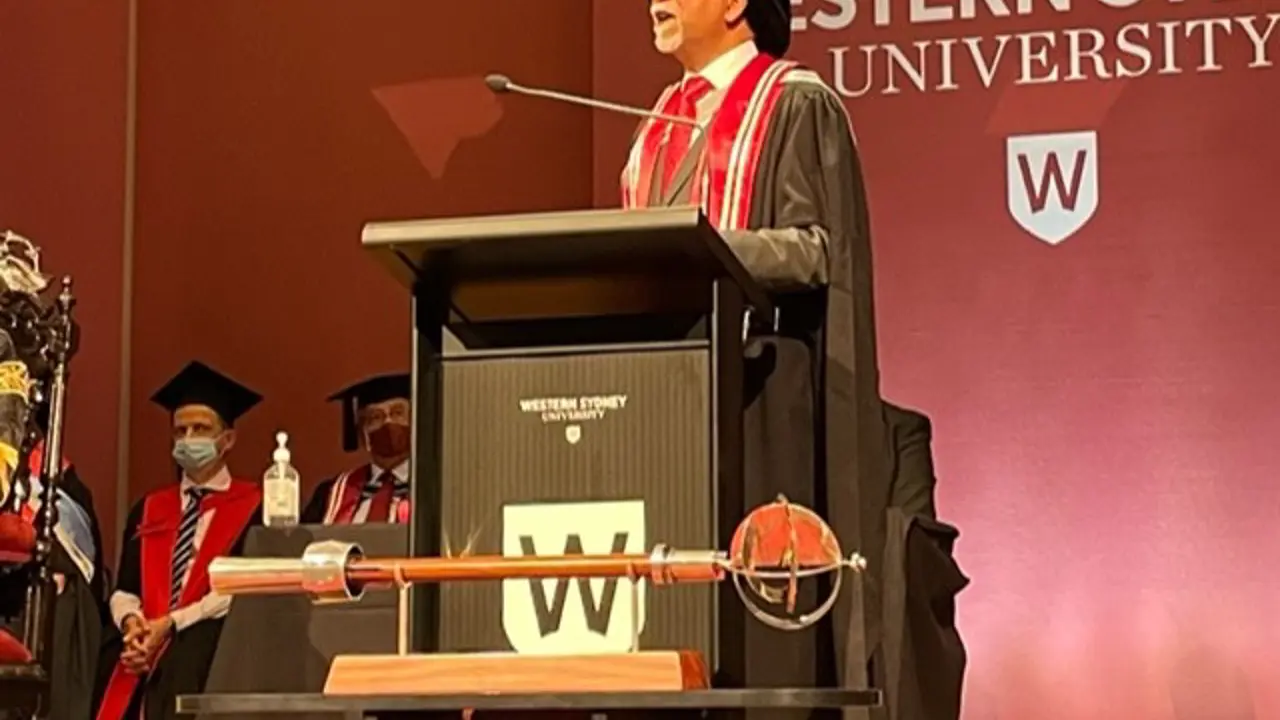 Manas Ghosh named Community Fellow by Western Sydney University