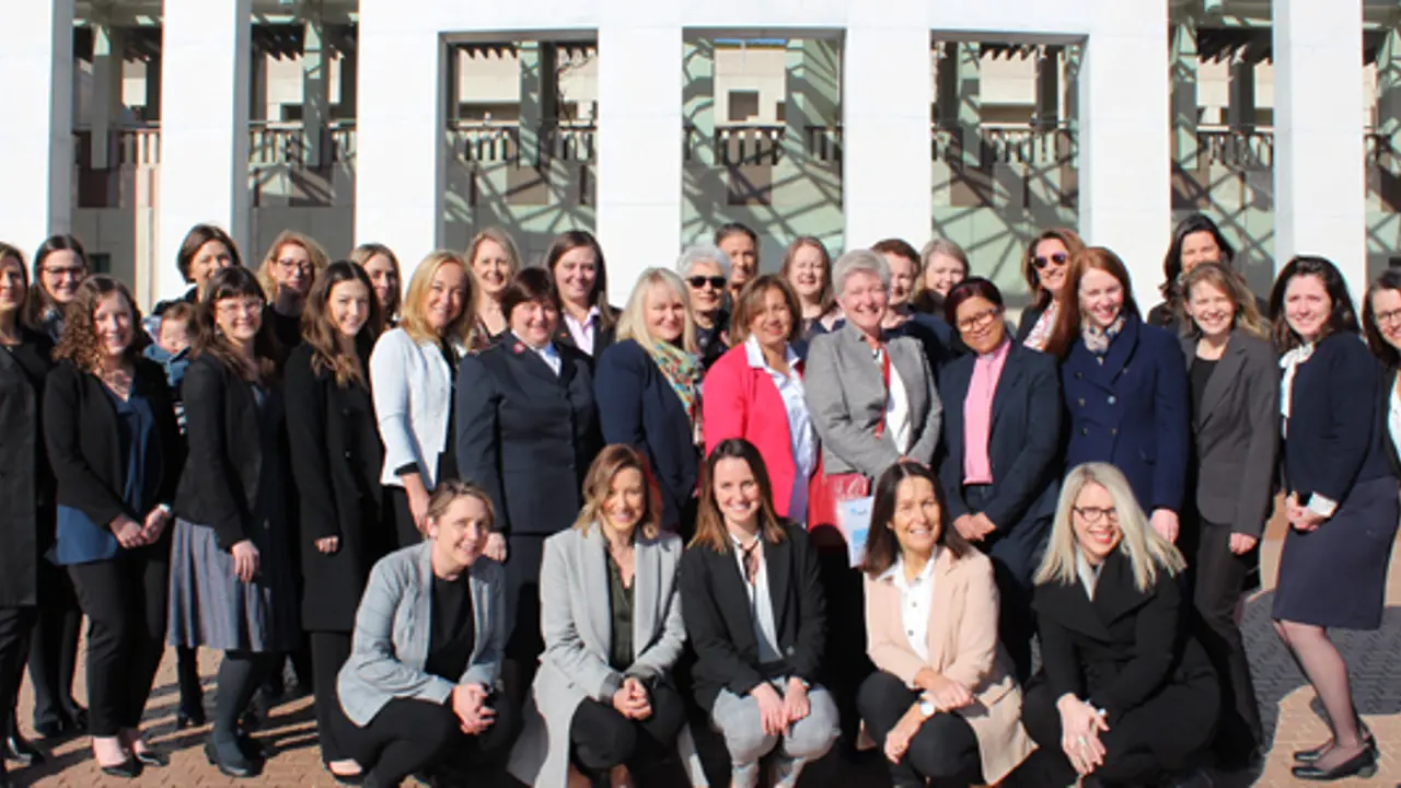 Historic Women’s Delegation Lobbies Parliament