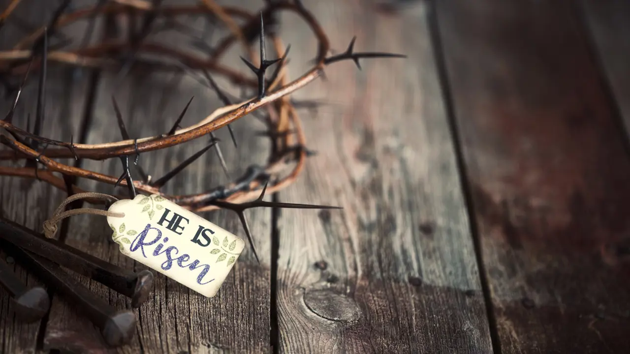 April: The risen Christ is the crucified Jesus