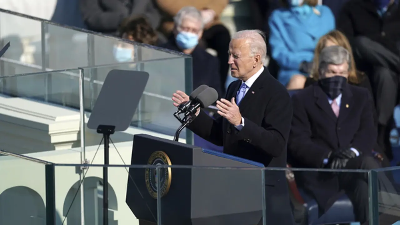 New US President Joe Biden calls for unity