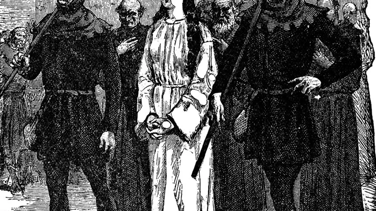 What was behind the witch hunts?