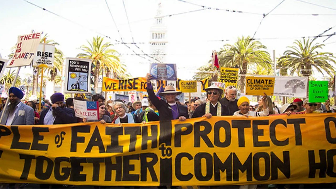 Faiths rise for global climate action