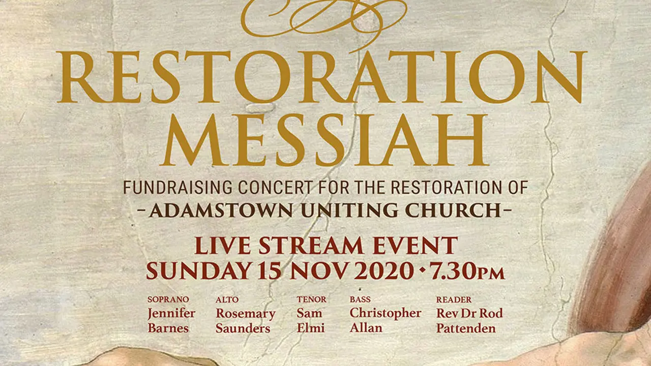Adamstown Uniting Church to present A Restoration Messiah
