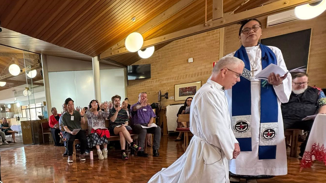 Rev. Dr. Peter Walker inducted as General Secretary of the Synod of NSW and ACT