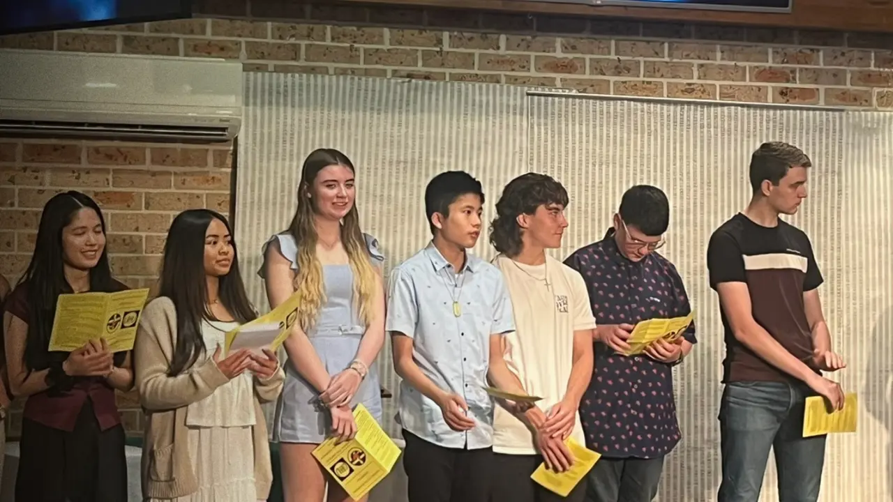 Young People Take Bold Steps of Faith at Quakers Hill Uniting