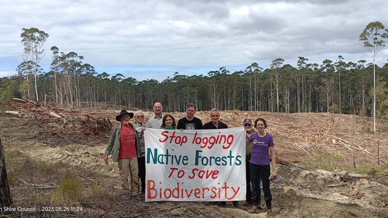 Uniting Church’s Forest Protection Pilgrimage brings support to forest defenders