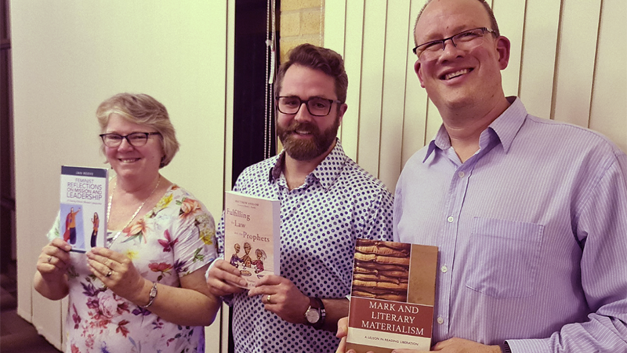 A triple book launch