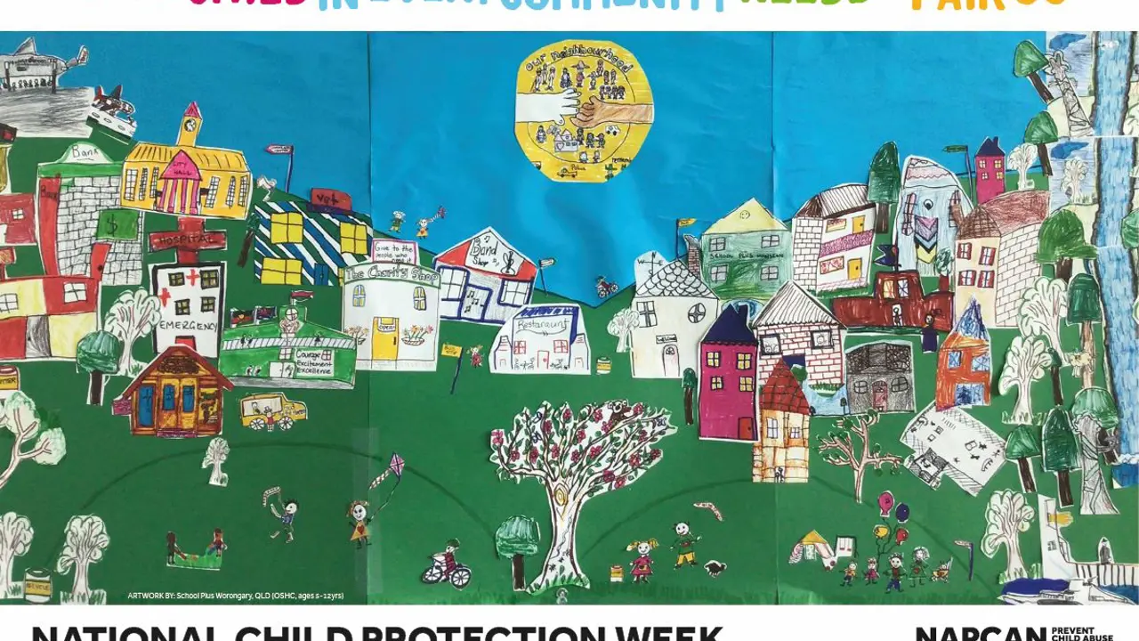 National Child Protection Week is coming up – order your free poster by 30 June