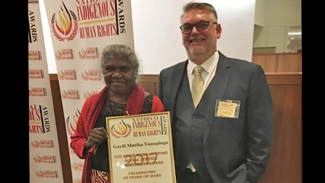 Mabo award recognises vital Indigenous suicide prevention work in NT