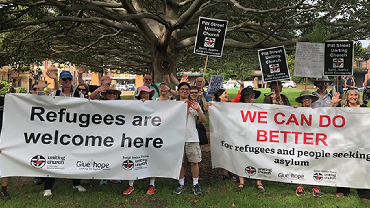 Uniting Church to join ‘Palm Sunday Rallies for Refugees’