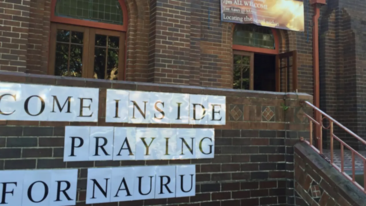 Praying for Freedom: Manly Uniting Church’s protest against child detention